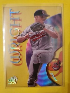 1999 E-X Century #44 Jaret Wright - Cleveland Indians