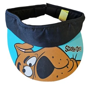 90s Y2K Scooby Doo Visor Hat NWT Elastic Back Adjustable Cartoon Network - Picture 1 of 10