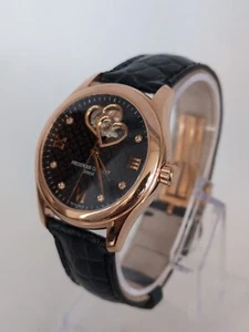 Frederique Constant Rosegold Automatik Double Heart Beat Schweizer Damenuhr - Bild 1 von 18