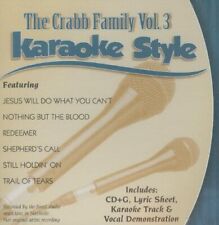 KARAOKE - The Crabb Family Vol. 3 - ~~ CD - **Excellent Condition**