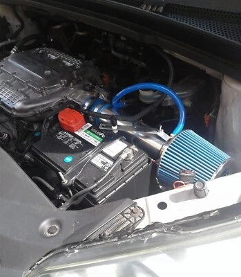 AIR INTAKE FILTER SYSTEM KIT FOR 2006-2008 HONDA PILOT 3.5L V6 (BLUE) Foto 1 de 4