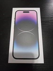 Apple iPhone 14 Pro Oryginalne pudełko detaliczne TYLKO - Głęboki fiolet 512GB - Zdjęcie 1 z 3