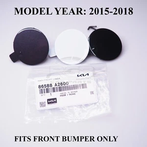Tapa de gancho de remolque para parachoques delantero Kia Ceed MK2 JD elevación facial 2015-2018 OEM - Imagen 1 de 41