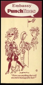 Tobacco Card, Wills, Embassy, PUNCHLINES, Punch Cartoons, 1983, #S120 - Picture 1 of 2