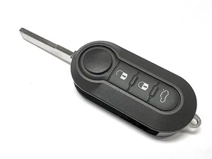 Funda llave abatible RFC 3 botones para Fiat 500 L Punto Grande Panda llavero remoto SIP22 - Imagen 1 de 5