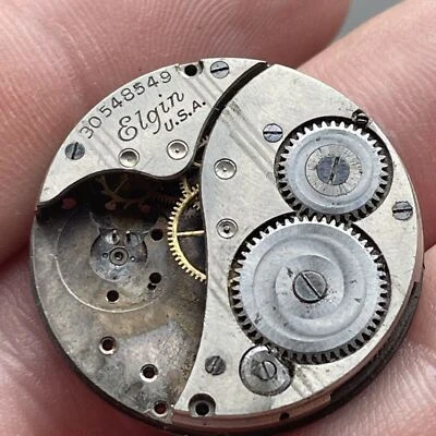 Vintage Elgin Watch Co. Movement - 30548549 - Image 1 of 4