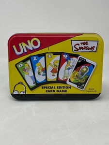 2003 The Simpsons UNO Special Edition Card Game Tin & Cards Set - Picture 1 of 4