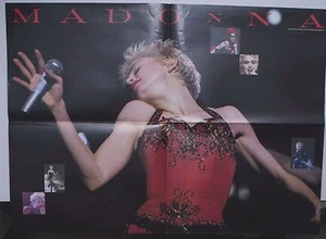 06055 Madonna Kumiko Goto Poster 1987.08.13 Japanese Magzine's free gift - Bild 1 von 2
