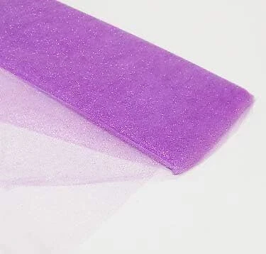 Perno de tela brillante de tul - 54” x 10 yardas | Brillante decoración de bodas y fiestas Foto 1 de 1