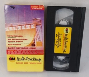 ON Video Magazine Premier Issue Summer 2000 Skateboarding VHS 411 - Picture 1 of 4