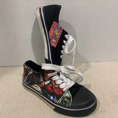 Zapatos de lona Marvel Triple Heroes estilo Converse talla 11 niños Spider-Man Foto 1 de 4