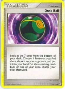 2x (pok-MT-110) Dusk Ball (U) Pokemon D&P Mysterious Treasures Card # 110 - Picture 1 of 1