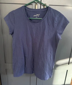 Universal Threads Womens Short Sleeve Crewneck Tee - Navy Blue - Size Medium - Picture 1 of 5