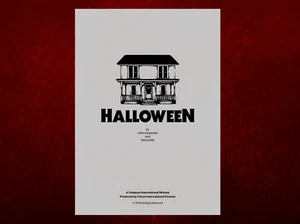 “HALLOWEEN” (1978) Screenplay Movie Script - Picture 1 of 5