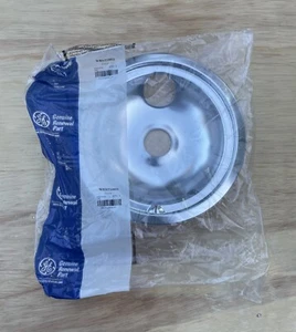 GE Bruciatore Elettrico 8 Pollici Cromato Ciotola WB31T10011 NUOVO - Foto 1 di 2