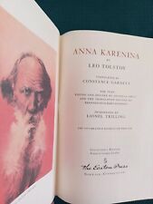 "Anna Karenina, by Leo Tolstoy, Easton Press, Collector's Edition, 1975