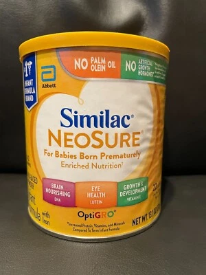 1 - Similac NEOSURE FOR BABIES BORN PREMATURELY Formula Powder -13.1 oz can - Image 1 of 3