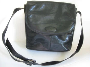 Handbag Oroton Black Vintage Leather Excellent - Picture 1 of 12