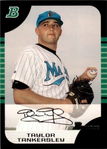2004 BOWMAN* TAYLOR TANKERSLEY FLORIDA MARLINS #148