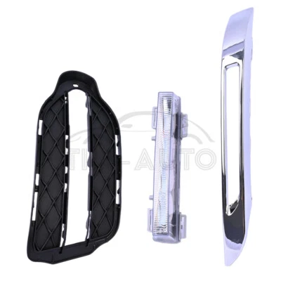 3Pcs Front Right Fog Driving Light Kit For 2013-2015 Mercedes-Benz GLK350 3.5L - Image 1 of 4