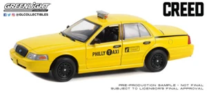 GREENLIGHT 1/24 CREED (2015) 1999 FORD CROWN VICTORIA PHILLY TAXI 84173 - Picture 1 of 1