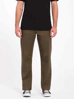 Volcom Frickin Pantaloni Chino Elasticizzati (Verde) - Immagine 1 di 4