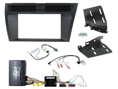 Double Din Stereo Fitting Kit + Steering Controls to fit Audi A4 2008-15 - Image 1 of 4