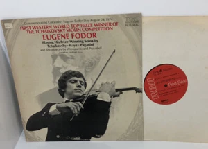 1974 Violin Eugene Fodor- First Western World Top Prize Winner  Vinyl, LP - Picture 1 of 2