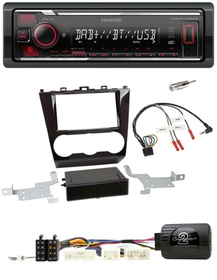 Kenwood Lenkrad Bluetooth USB DAB Autoradio für Subaru Forester ab 2015 - Bild 1 von 4