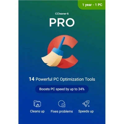 CCLEANER Professional Android Pro Plus Premium 1 3 5 Geräte 1 Jahr BLITZ KEINABO - Bild 1 von 4