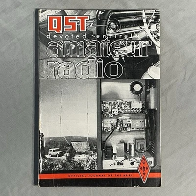 QST Devoted Entirely To Amateur Radio Magazine October 1969 Vintage Ham Radio - Image 1 of 3