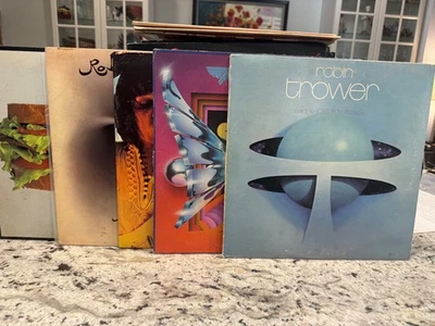 ROBIN TROWER 5X VINYL LP LOT BRIDGE OF SIGHS, LIVE, B.L.T.  IN CITY DREAMS 5-4-1 - Image 1 of 4