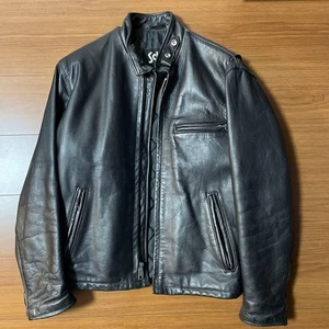 Schott schwarze Single Rider Jacke, Größe 38 - Bild 1 von 24