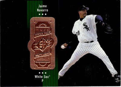 Upper Deck SPx Finite #259 1998 Jaime Navarro/9000 White Sox Foto 1 de 2