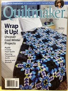 Quiltmaker magazine Winter 2025 Uncover Cool Winter Projects - Picture 1 of 1