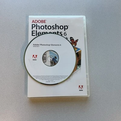 Adobe Photoshop Elements 6 for Windows Full Retail Version - Image 1 of 4