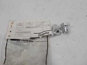 LOT OF 2 NEW Lawn Boy 12-2080 Handle Pivot Nut ~ Toro ~ FREE SHIPPING - Picture 1 of 3
