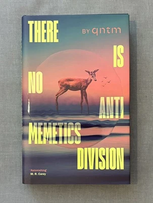There Is No Antimemetics Division by qntm (Hardback, 2025) - Image 1 of 2