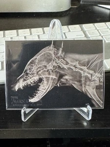 2024 Topps Allen & Ginter X-Ray Oregon Zoo - America Painted Dog #XR-19 - Picture 1 of 2