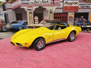 VINTAGE Franklin Mint 1975 Corvette Convertible BEAUTIFUL VERY NICE CAR ๐ - Picture 1 of 24
