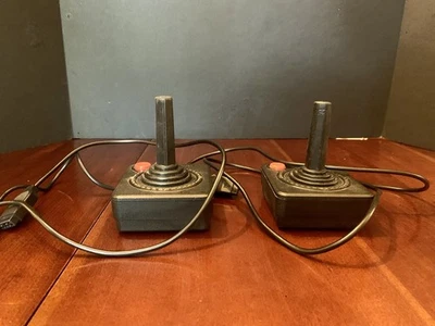 Pair Of Two Vintage Atari 2600 Gaming Joysticks  - Image 1 of 4