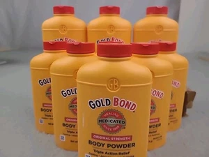 LEER 9x Polvo Corporal Medicado Gold Bond Fuerza Original Sellado CON TALCO 4oz - Imagen 1 de 6