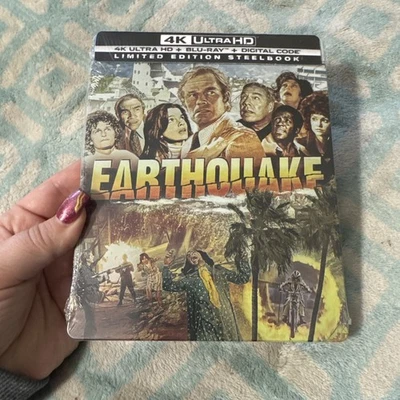 НОВЫЙ ** землетрясение (Steelbook) [4K UHD Blu-ray] Ltd Ed, + Blu-Ray, Steelbook - Изображение 1 из 4