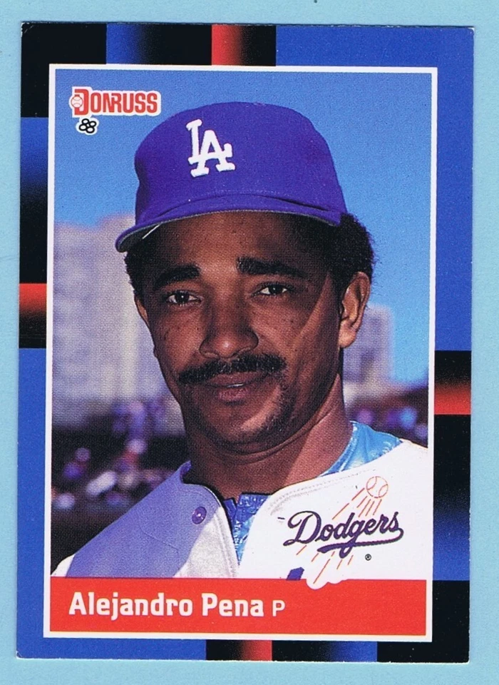 1988 Donruss Baseball - Alejandro Pena #598 - Los Angeles Dodgers - Image 1 of 1
