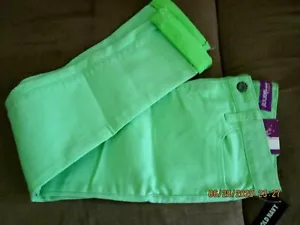 Old Navy super skinny jeans in green w/spandex size 10 R( girls) NEW - Picture 1 of 9