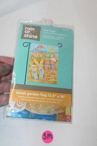 Playa Bienvenida Jardín Bandera 12.5" X 18" por Lluvia o Brillo - Imagen 1 de 1