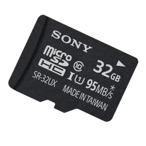 Sony 32G micro U1 4K Ultra HD best SD card for HDR CX675 CX455 CX440 CX405 CX240 - Picture 1 of 3