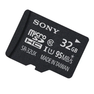 Sony 32G micro U1 4K Ultra HD best SD card for HDR CX675 CX455 CX440 CX405 CX240 - Image 1 of 3
