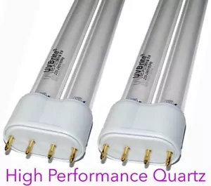 UVBrite® 2 x 55W PLL 2G11 Leuchtmittel für Teichfilter UVC - 9000 Stunden Nennlampenlebensdauer - Bild 1 von 1