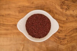 250g Sumach gemahlen mit Salz WOW Sumak Essigbaumgewürz Essigbaum Sumack - Bild 1 von 1